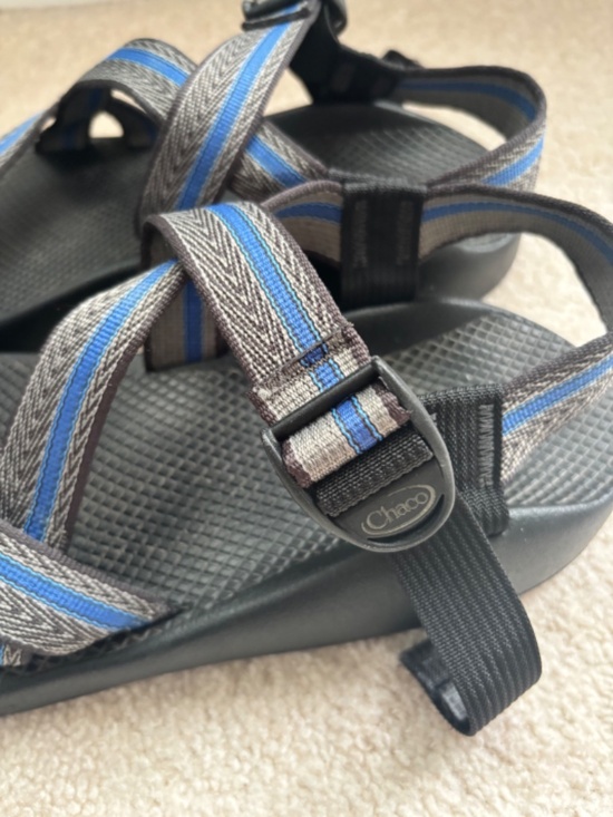 Chaco Z/2 Classic Sandals Men’s Size 12 Blue Gray Vibram Hiking Outdoor main image 6